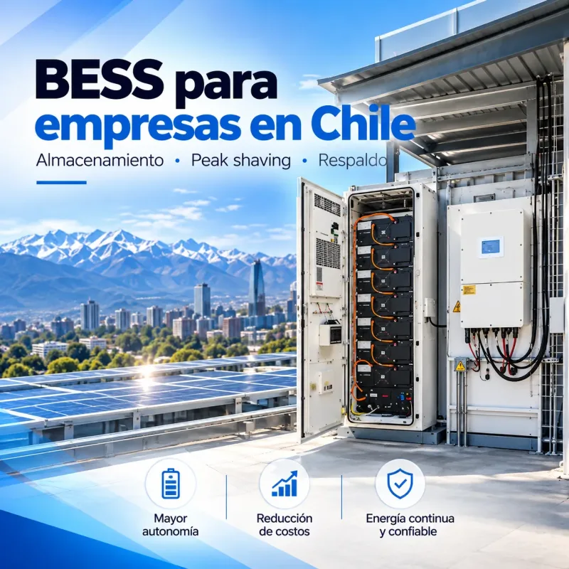 Conoce nuestras Soluciones de Almacenamiento de Energía [BESS]