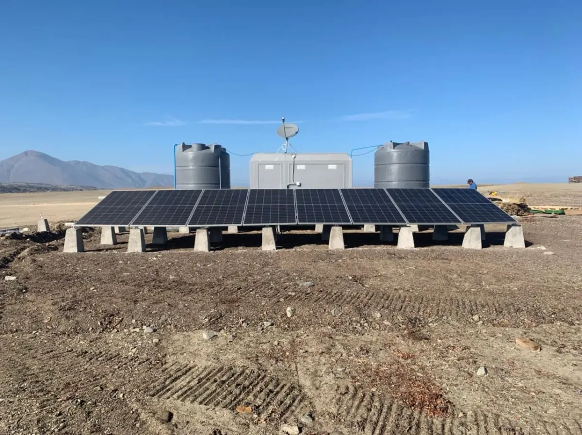 Planta de Energía Fotovoltaica Off Grid – Caleta Lagarto, Antofagasta