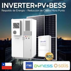 Inversor Hibrido 50kW Solis + BESS 100kWh Dyness