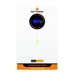 Batería de Litio 100Ah 5.12kWh 51.2V NAT POWER