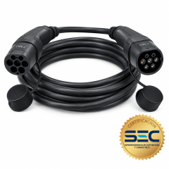 Cable de Carga Auto Electrico 22 kW Tipo 2