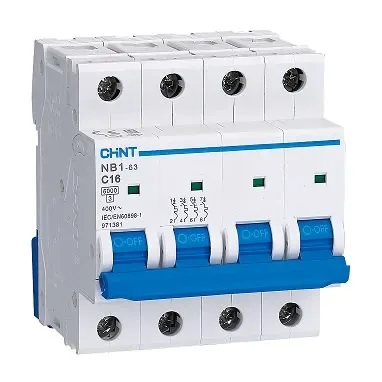 Interruptor Automático Tipo C 4P 20A1