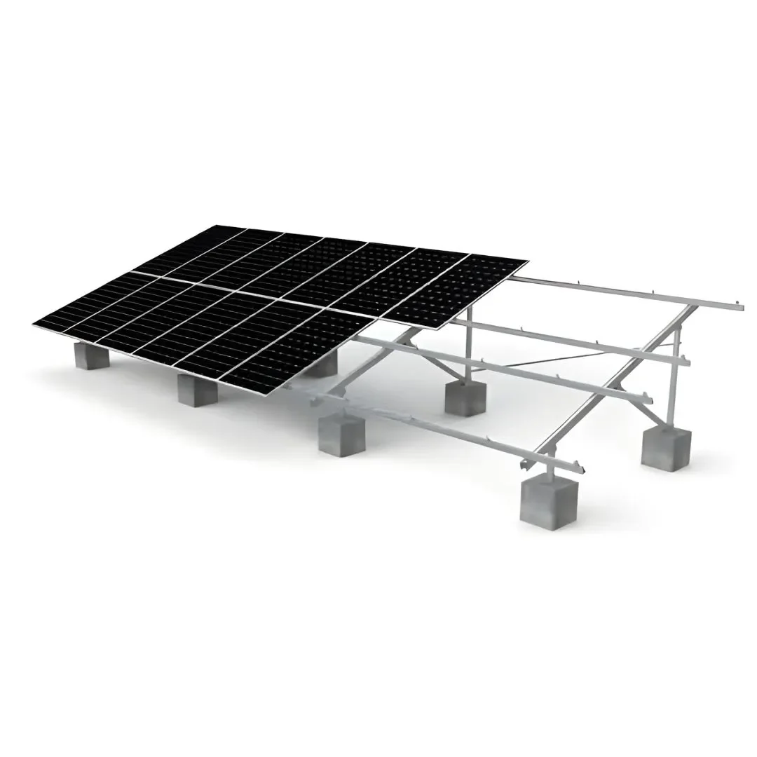 Estructura a Piso 20 Paneles Solares 2x101