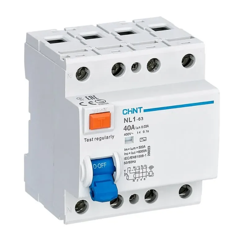 Interruptor Diferencial Tipo A 4P 25A 300mA (Fotovoltaico)1