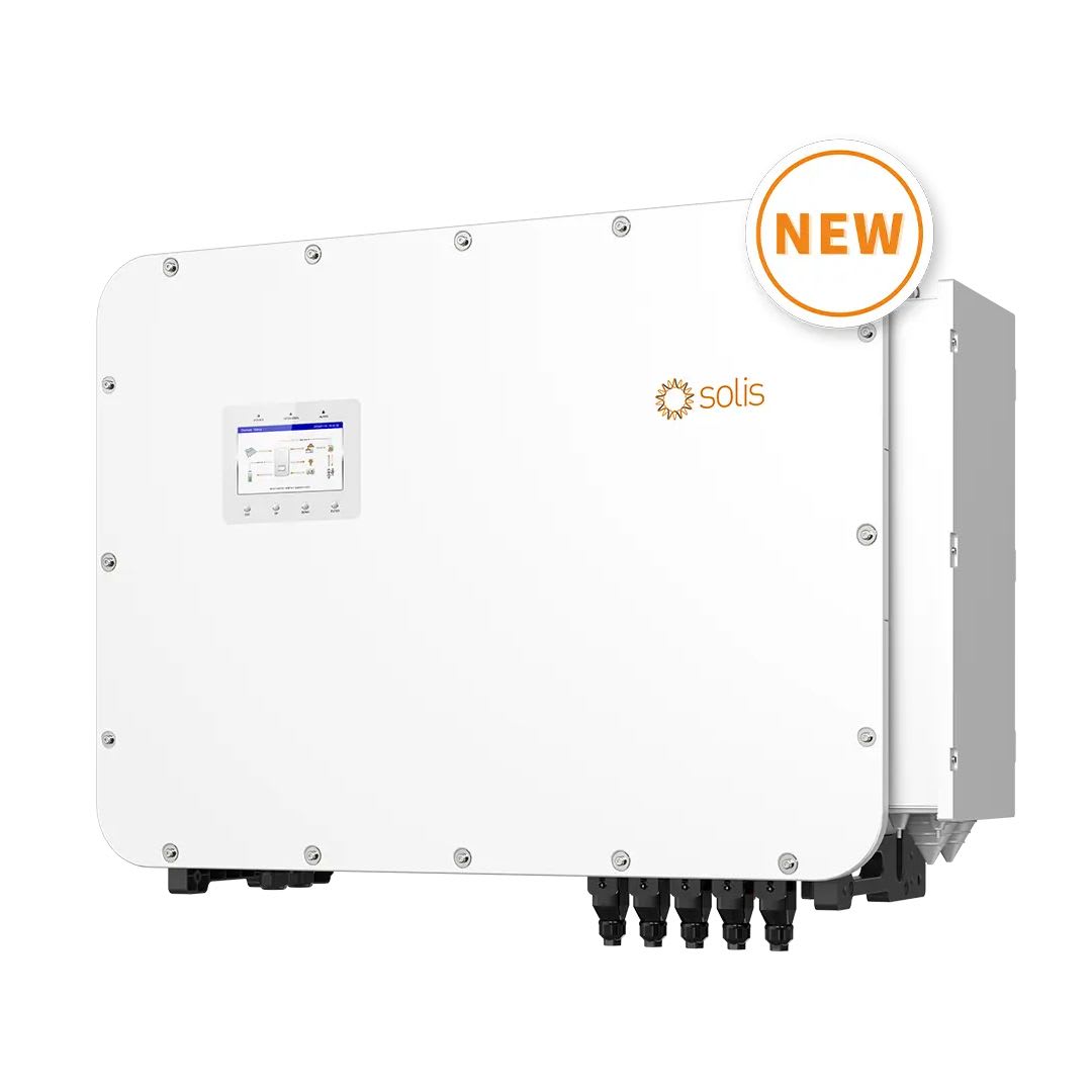 Inversor Hibrido Solis S6 Trifásico 125kW, Batería: 300-950V, PV:1000V Max.2