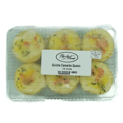 Mini Quiches Camarón Queso1