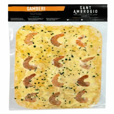 Pizza Gamberi Masa Fina Saint Ambroggio1