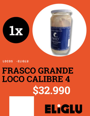Locos Cocidos Frasco Grande 4 Unidades1