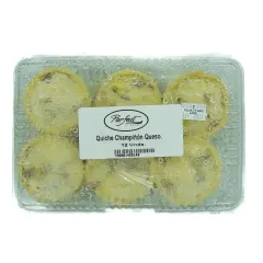 Mini Quiches Champiñón Queso