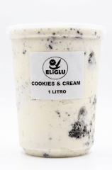 Helado Cookie and  Cream 1 Lts.