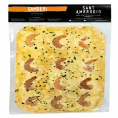 Pizza Gamberi Masa Fina Saint Ambroggio