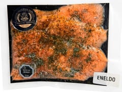 Salmón slice Ahumado en frio Eneldo  200 grs.