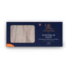 Merluza Austral Porciones sin Piel