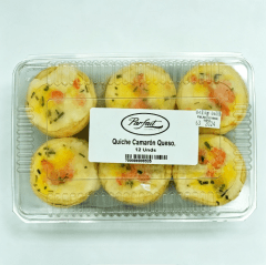 Mini Quiches Camarón Queso