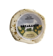 Queso Cabra Rozogante Oliva orégano Rueda 200 grs.