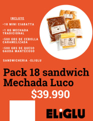 Pack 18 mechada luco
