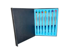 Set de 7 elevadores Atraumáticos con baño de titanio