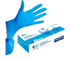 Guantes Nitrilo Azul