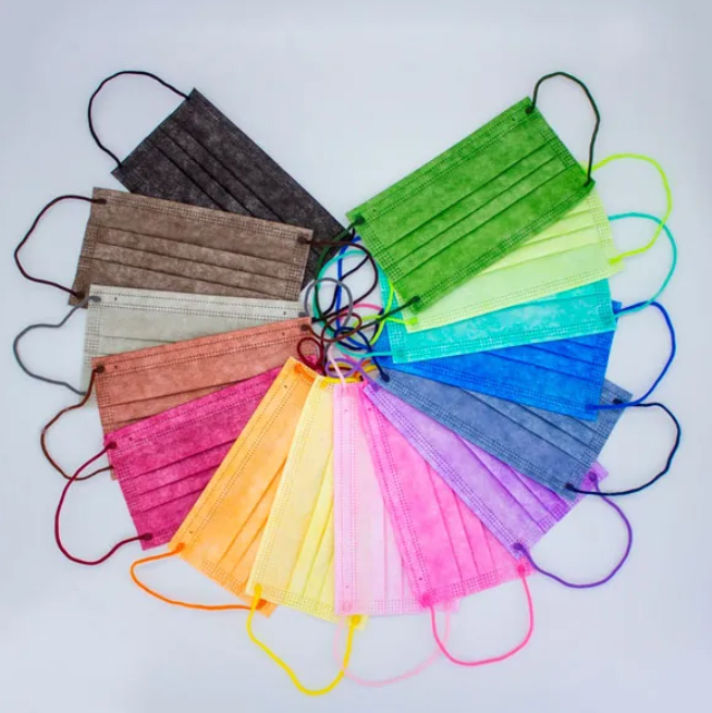 Mascarillas faciales 3 capas Color´s Machtig1