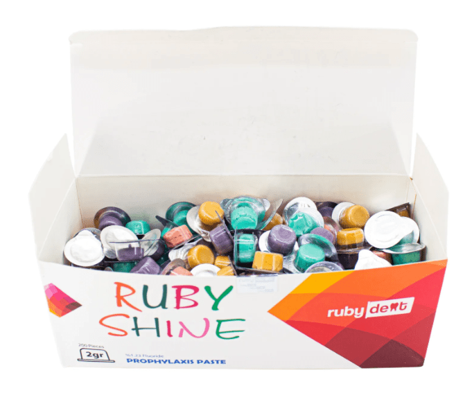 Pasta para Profilaxis Surtidas monodosis RubyShine Incidental (Surtido)1