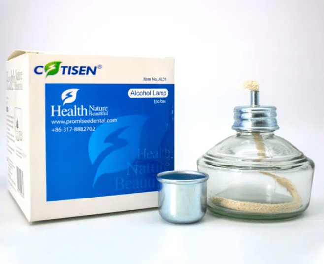 Mechero de Vidrio para alcohol Cotisen1