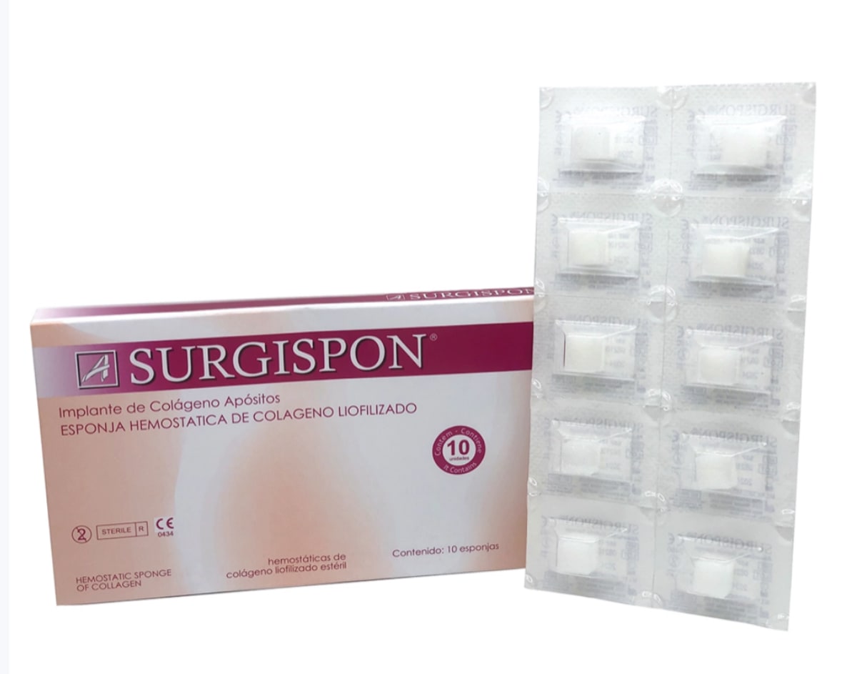 Gelita Hemostática x 10 uni1