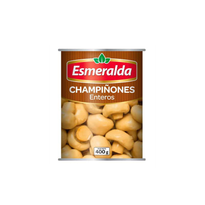 (C24) CHAMPIÑONES ENTEROS ESMERALDA 400 G. X 1 U.