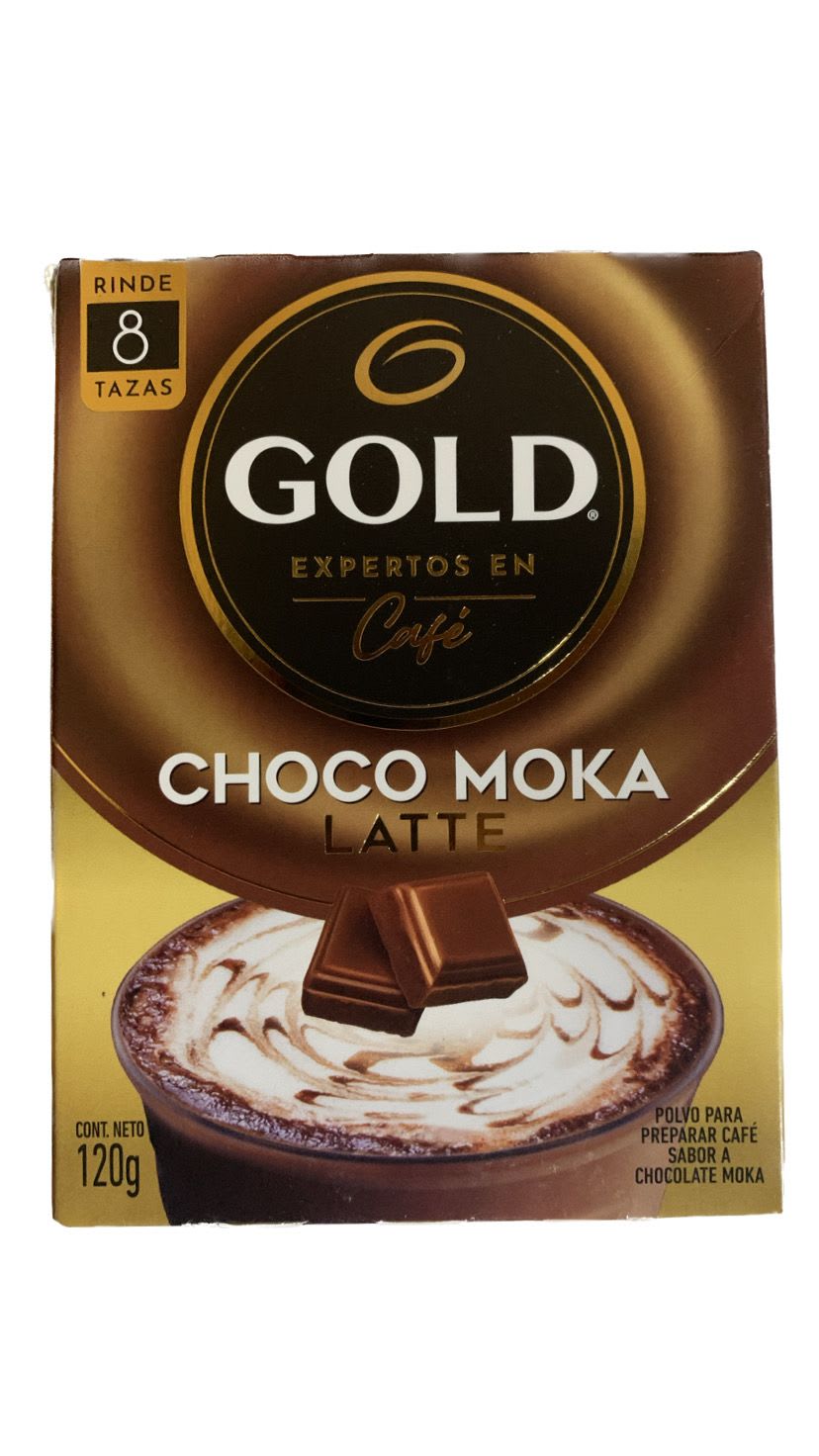CAFE GOLD CHOCO MOKA LATTE 15 GR X Distribuidora y