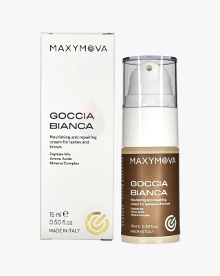 GOCCIA BIANCA MAXYMOVA // Crema nutritiva y reparadora de pestañas y cejas1