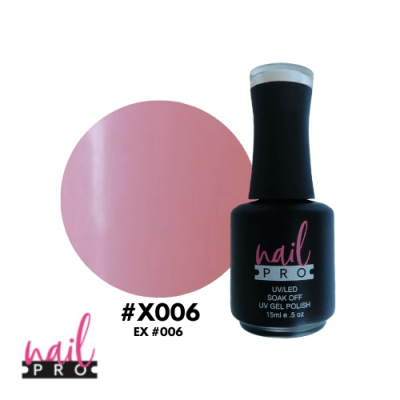 Esmalte Permanente X006 (ex006) Rosado Claro1
