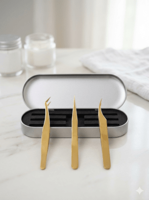 Elite Gold Collection: Set de 3 Pinzas de Alta Precisión1