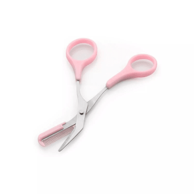 Tijeras para Recortar Cejas con Peine Incorporado1