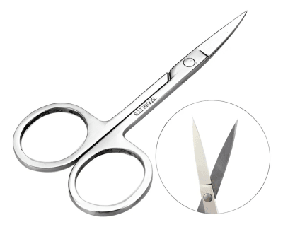 TIJERAS PARA CEJAS DE ACERO INOXIDABLE1