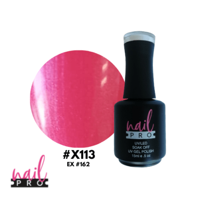 Esmalte Permanente X113 (ex162) Rosa Perlado1