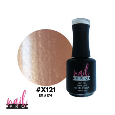 Esmalte Permanente X121 (ex174) Dorado perlado1