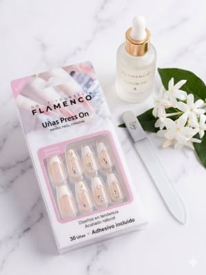 UÑAS PRESS ON Starlight Nude1