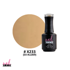 Esmalte Permanente X233 (exLL009) Color nude amarillo