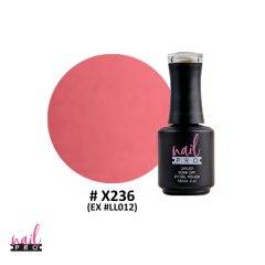 Esmalte Permanente X236 (exLL012) Rosa damasco fluor