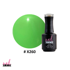 Esmalte Permanente x260 Verde Pastel Neon