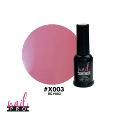 Esmalte Permanente 8 ml X003 (ex003) Base de Francesa Rosa traslucido
