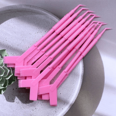 CURETA/MICROPEINE DESECHABLE EN FORMA DE Y