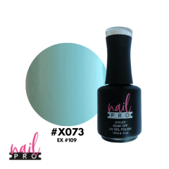 Esmalte Permanente X073 (ex109) Verde agua Pastel