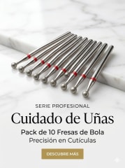 SET 10 FRESAS DIAMANTE BOLA FINA