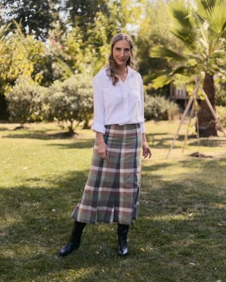 Falda Elia verde1