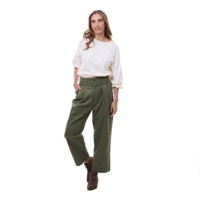 Pantalón Sauco verde1