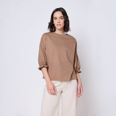 Polera Aura Taupe1