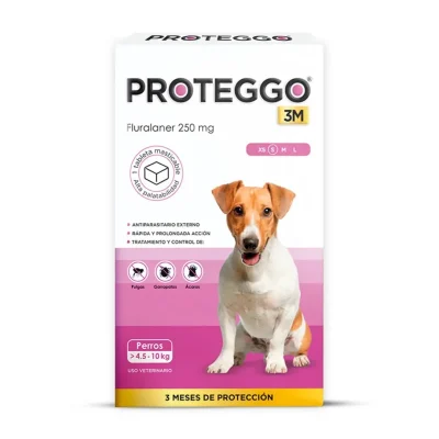 PROTEGGO 3M 250MG (4.5 A 10KG) 1 TABLETA1