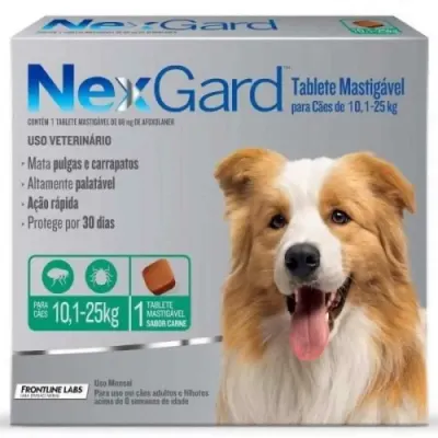 NEXGARD 68MG (10 A 25KG) 1 TABLETA1