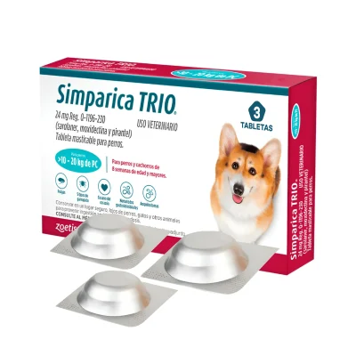 SIMPARICA TRIO BLUE 10.1-20KG CJX3TB1