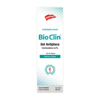 HOLLIDAY CLORHEXIDINA GEL ANTIPLACA - 1 UNIDAD X 20ML1